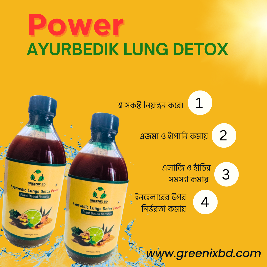 POWER- Ayurvedic Lungs Detox-Combo For 2 Month
