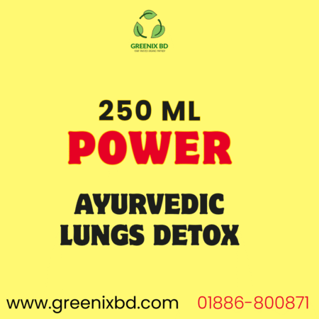 POWER- Ayurvedic Lungs Detox-250 ml- 1 bottle